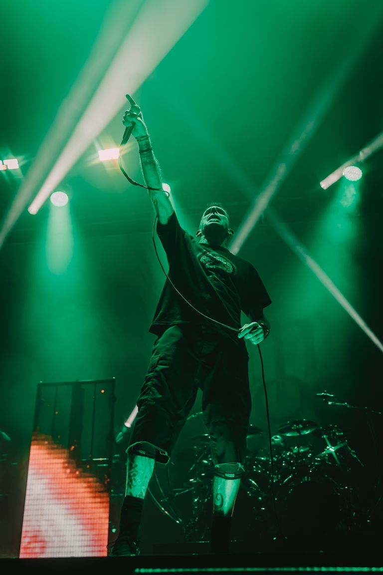 Lamb of God performing live at AEC Theatre in Adelaide
